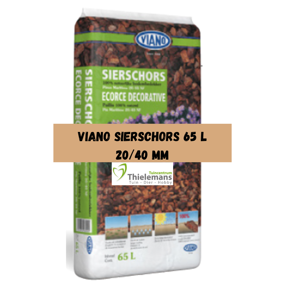 Afbeelding van Viano Decoratieve boomschors 20/40 65L, 36 zakken/pallet