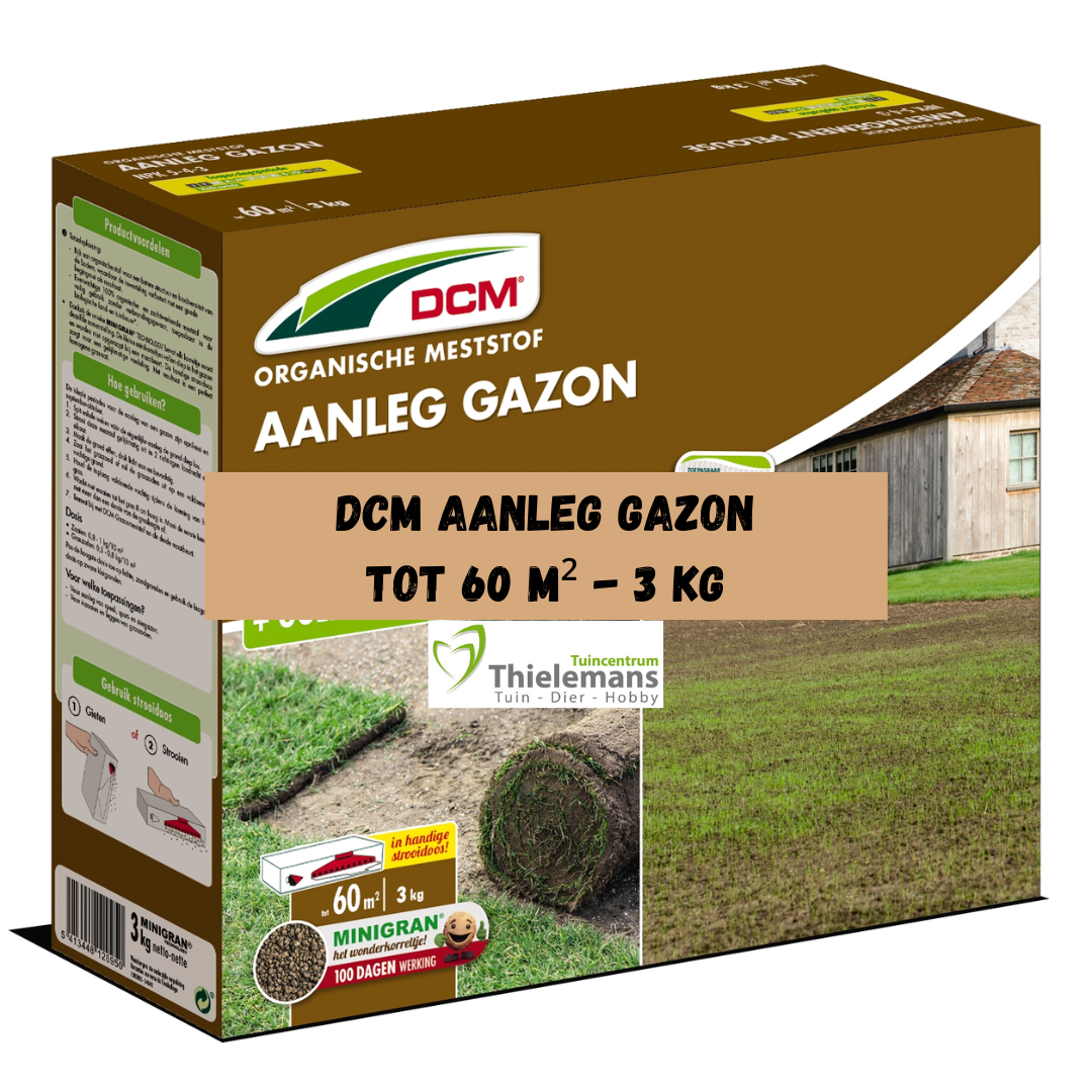 Afbeelding van DCM Aanleg gazon 3kg