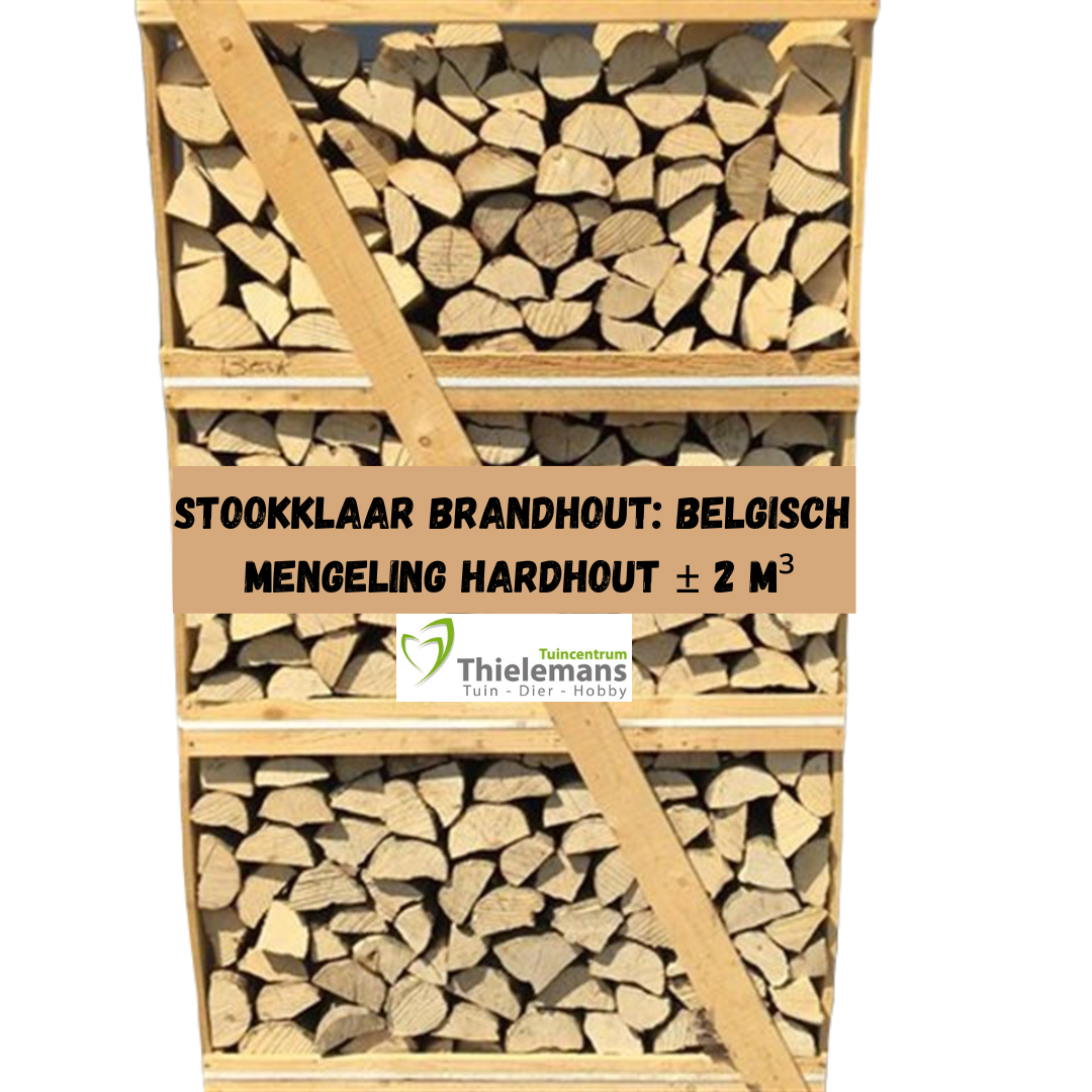 Afbeelding van Brandhout: Mengeling; Hardhout Belgisch ± 2m³