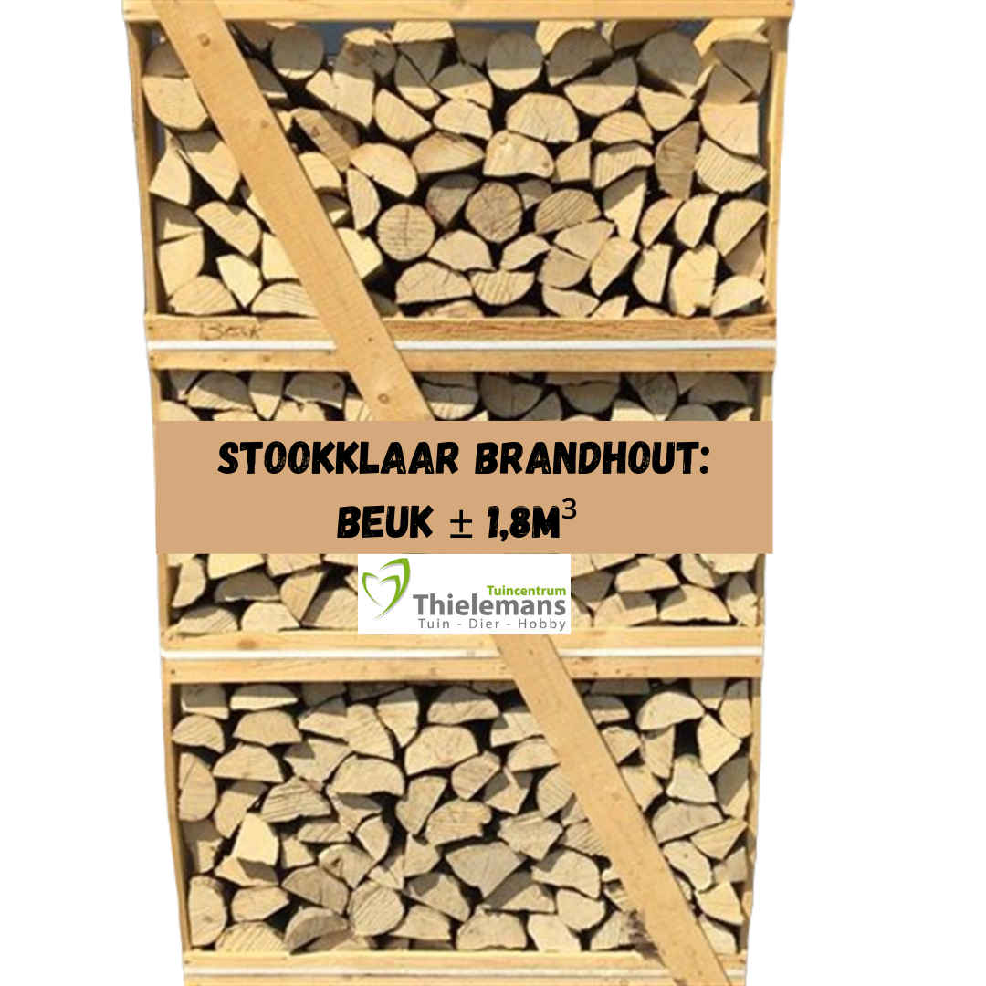 Afbeelding van Brandhout: Beuk ± 1,8 m³