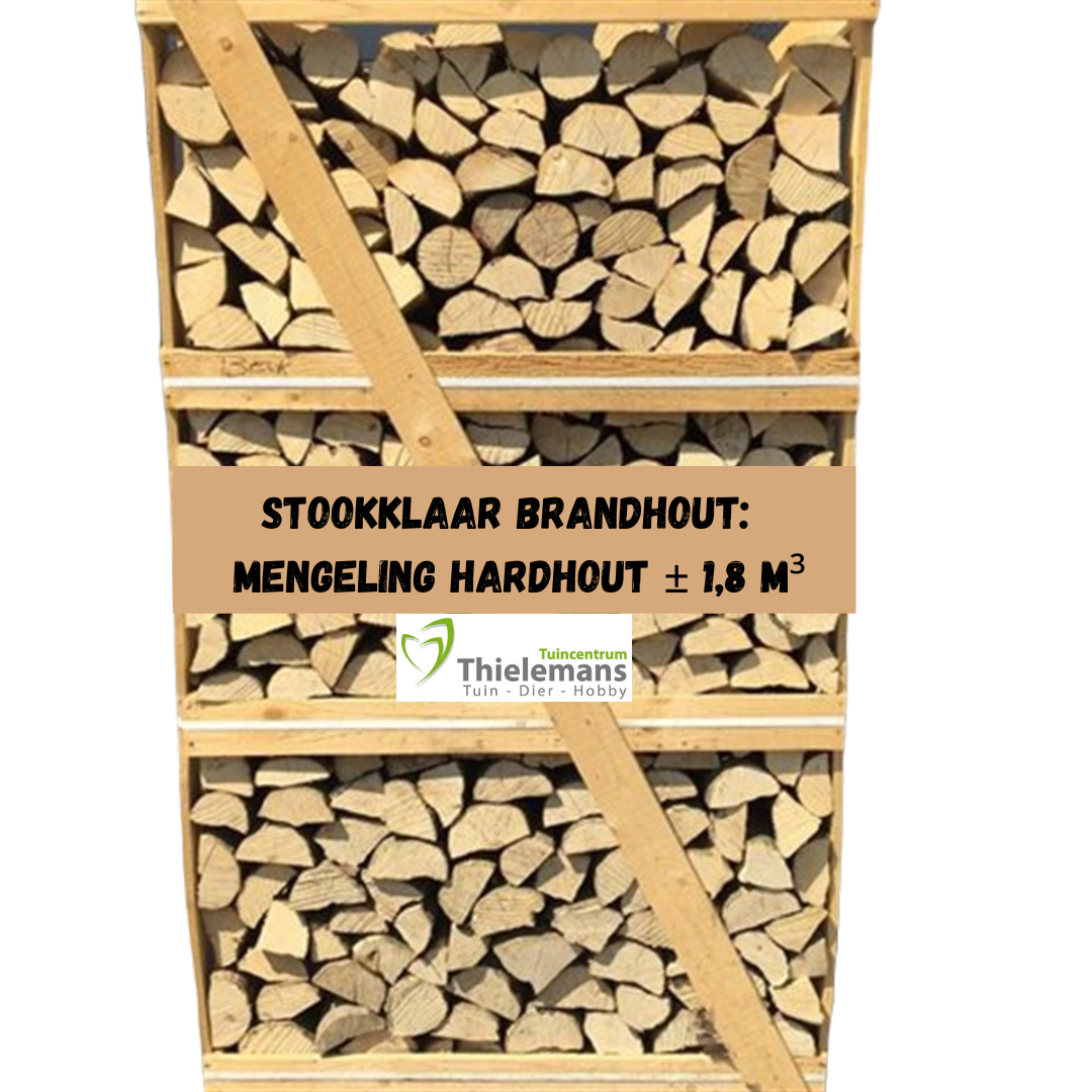 Afbeelding van Brandhout: Mengeling; Hardhout ± 1,8m³